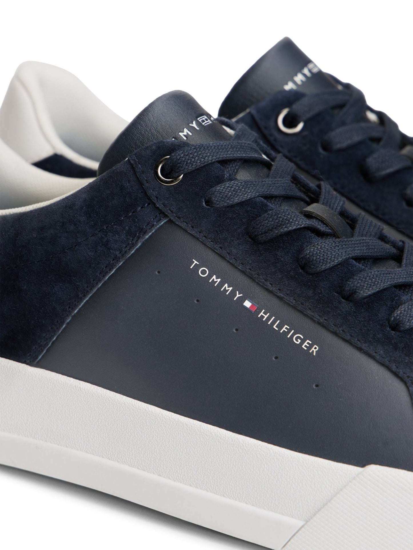 Tommy Hilfiger TH Court Nubuck Mix Sneaker - Matt O'Brien Fashions