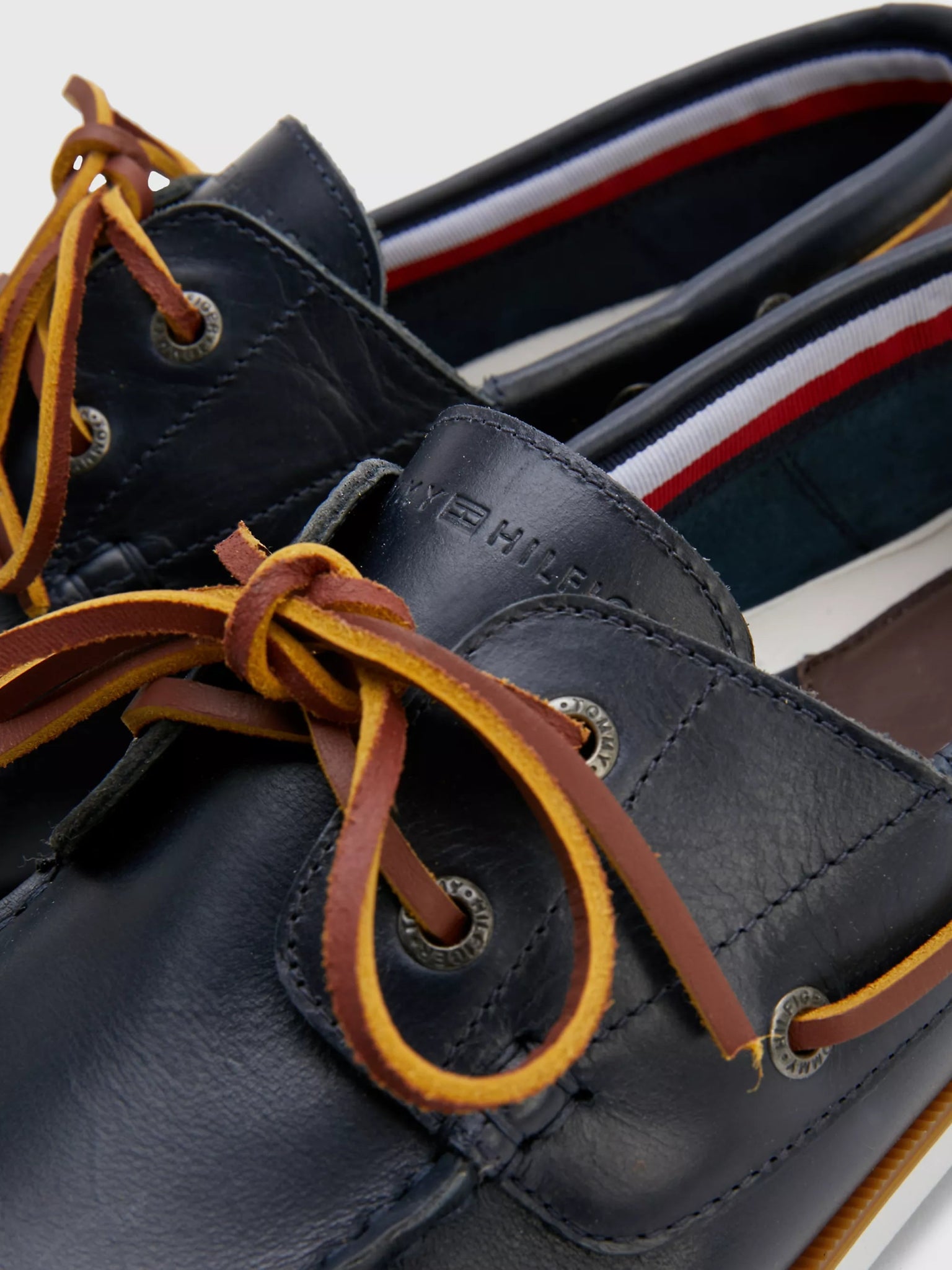 Tommy Hilfiger TH Leather Boat Shoe - Matt O'Brien Fashions