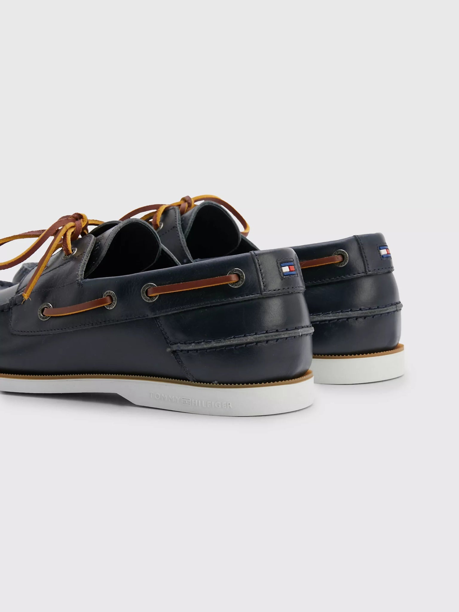 Tommy Hilfiger TH Leather Boat Shoe - Matt O'Brien Fashions