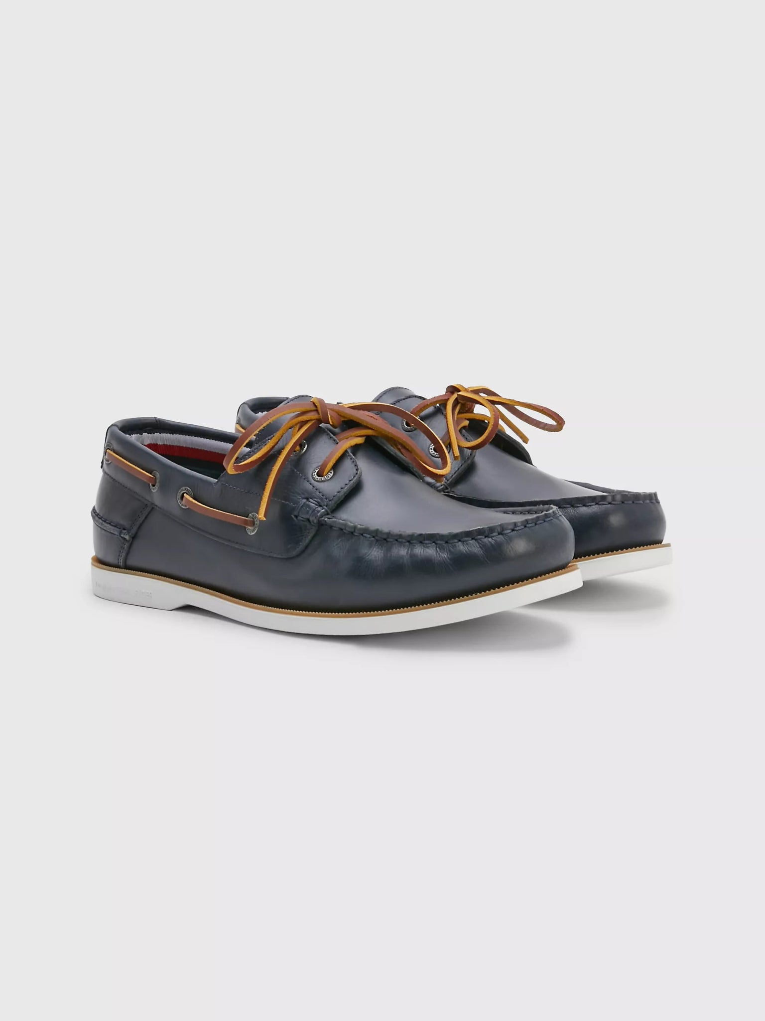 Tommy Hilfiger TH Leather Boat Shoe - Matt O'Brien Fashions