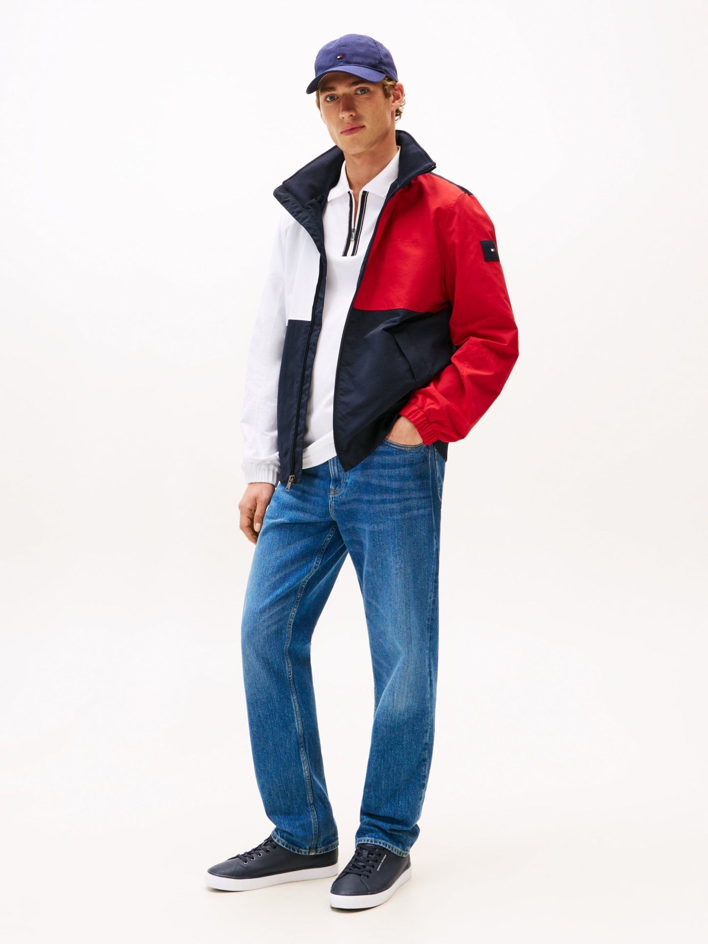 Tommy Hilfiger TH Low Leather Lace Sneaker - Matt O'Brien Fashions