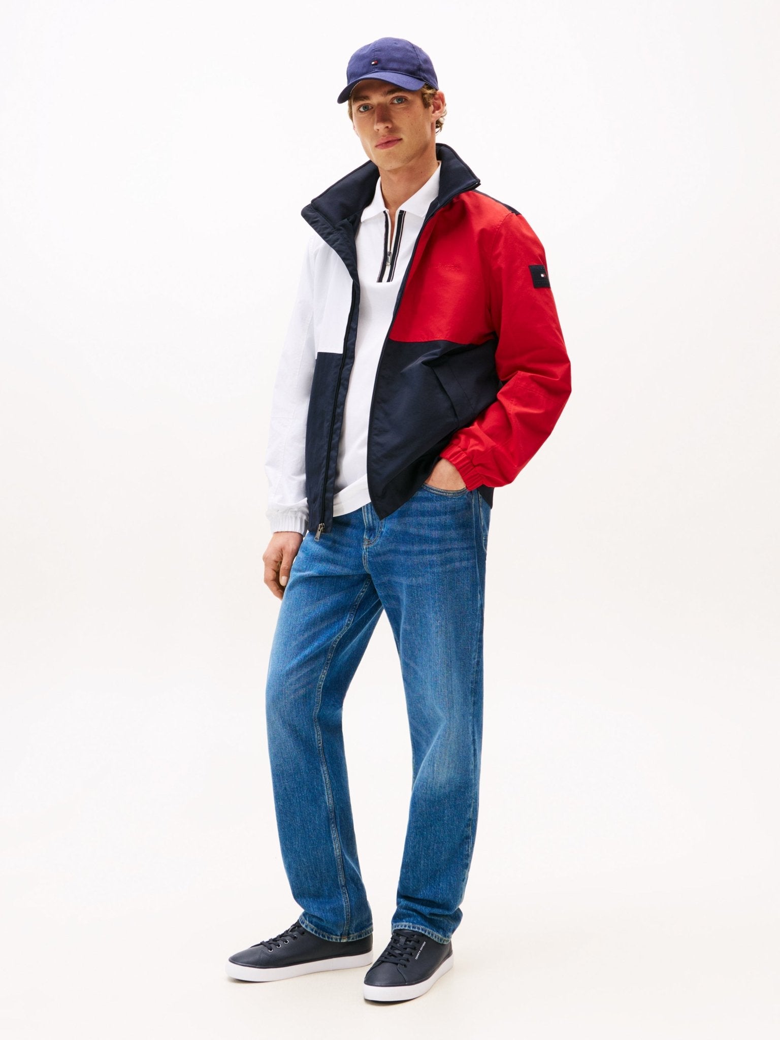 Tommy Hilfiger TH Low Leather Lace Sneaker - Matt O'Brien Fashions