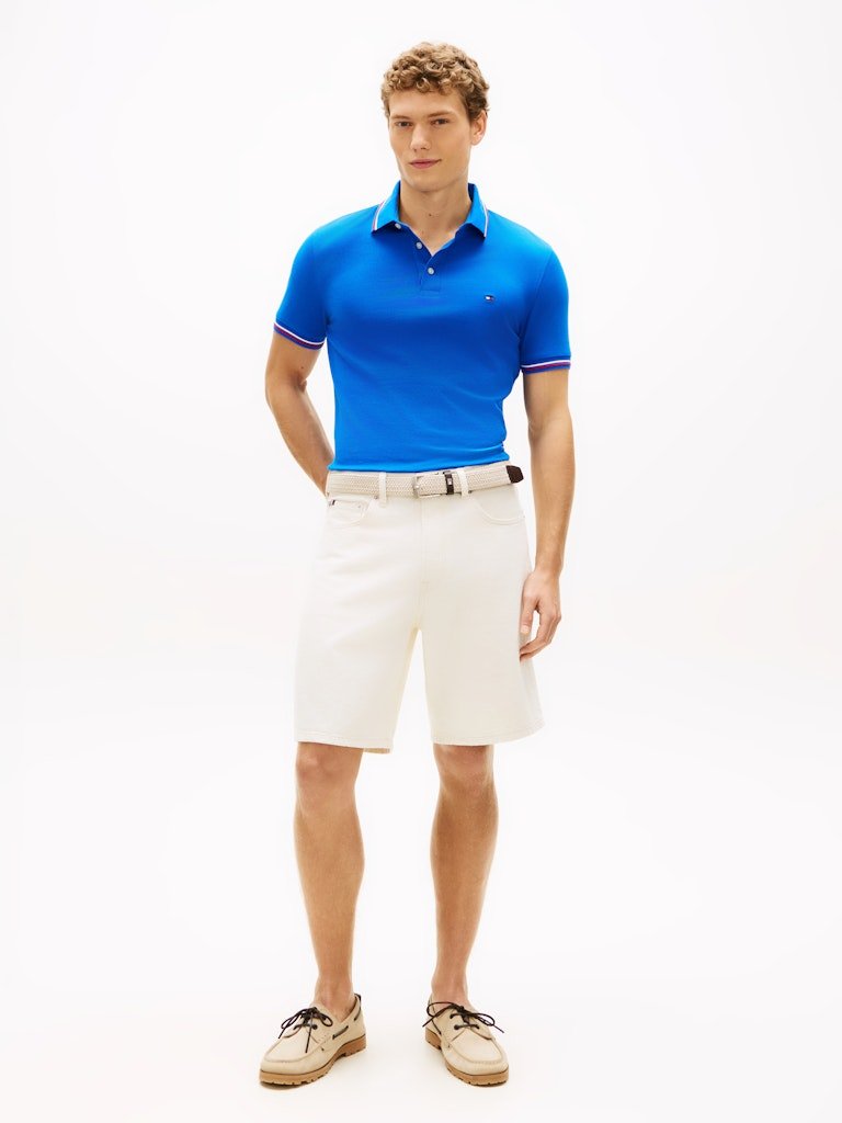 Tommy Hilfiger Tipped Slim Fit Polo - Matt O'Brien Fashions