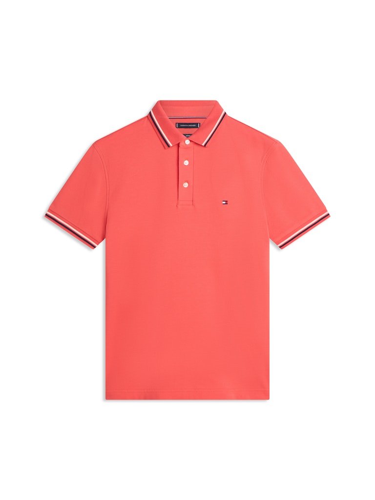 Tommy Hilfiger Tipped Slim Fit Polo - Matt O'Brien Fashions