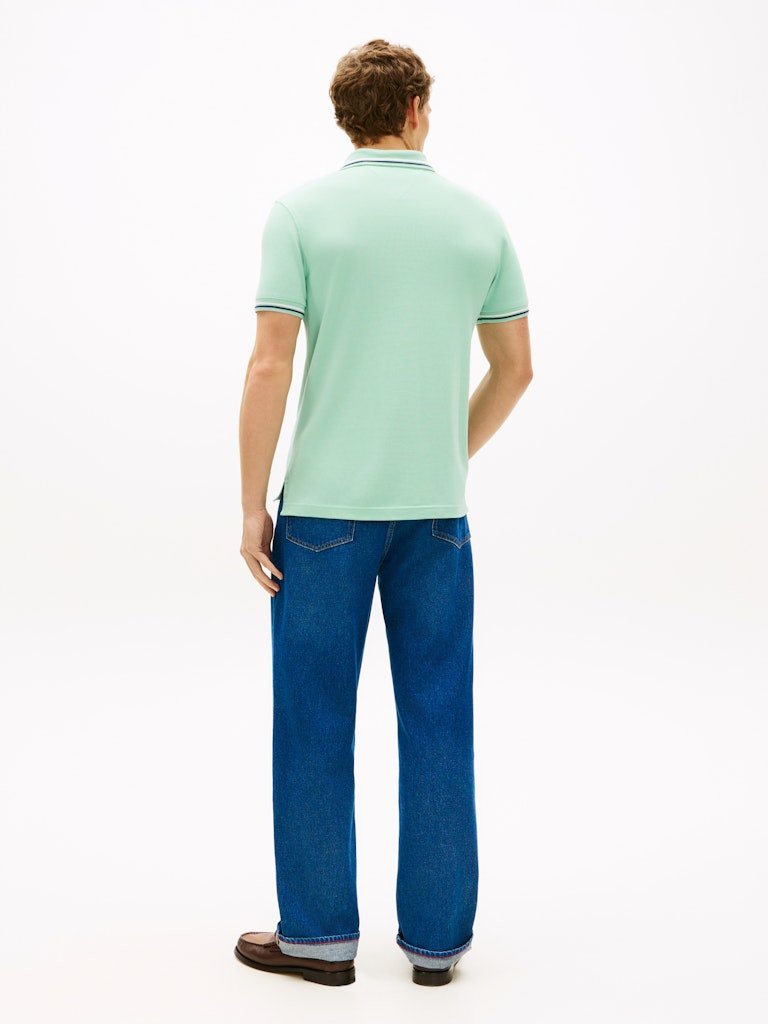 Tommy Hilfiger Tipped Slim Fit Polo - Matt O'Brien Fashions