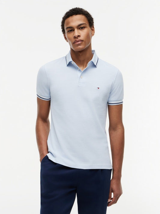 Tommy Hilfiger Tipped Slim Fit Polo - Matt O'Brien Fashions