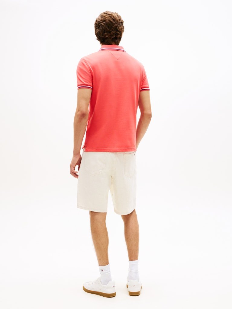 Tommy Hilfiger Tipped Slim Fit Polo - Matt O'Brien Fashions