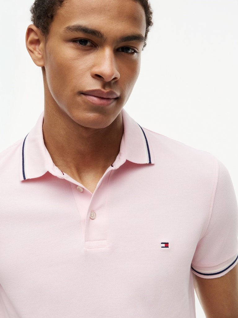 Tommy Hilfiger Tipped Slim Fit Polo - Matt O'Brien Fashions