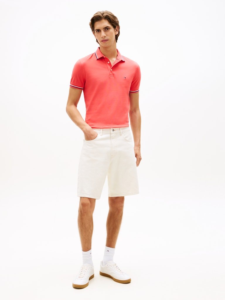 Tommy Hilfiger Tipped Slim Fit Polo - Matt O'Brien Fashions