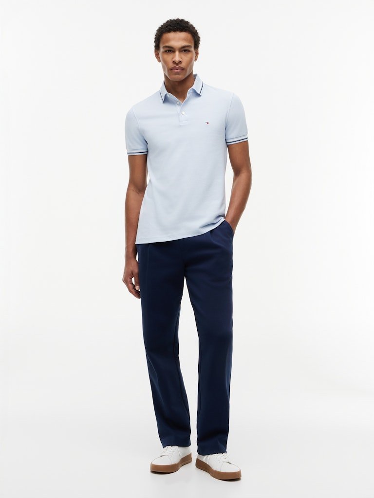 Tommy Hilfiger Tipped Slim Fit Polo - Matt O'Brien Fashions