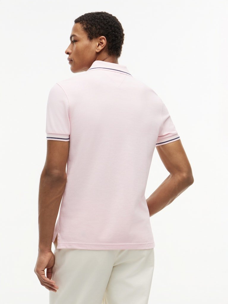 Tommy Hilfiger Tipped Slim Fit Polo - Matt O'Brien Fashions