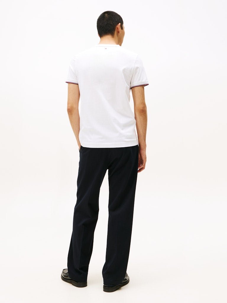 Tommy Hilfiger Tommy Logo Tipped T-Shirt - Matt O'Brien Fashions