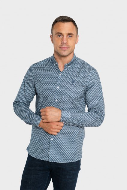 XV Kings Glenmark Print Shirt - Matt O'Brien Fashions