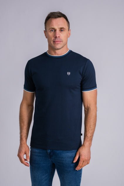 XV Kings Valley Kings Tipped Collar T-Shirt - Matt O'Brien Fashions