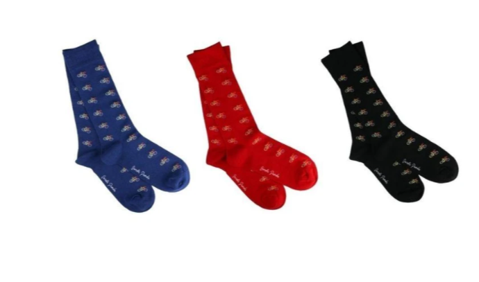 Swole Panda Bamboo Socks 3 Pack Gift Box Bicycles