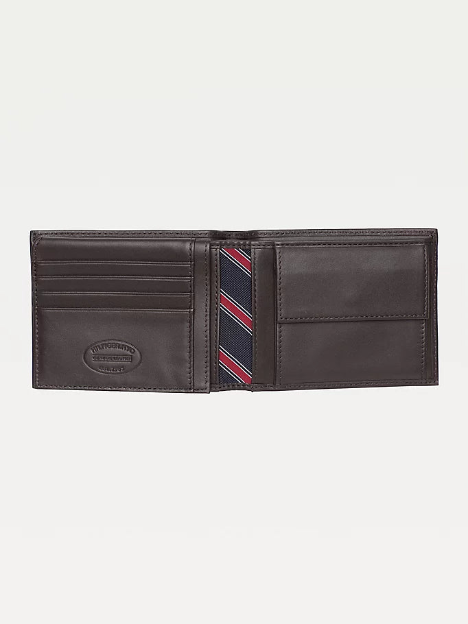 Tommy Hilfiger Eaton CC Flap & Coin Wallet Brown