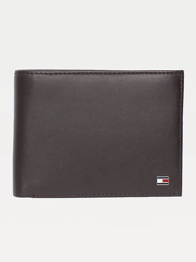 Tommy Hilfiger Eaton CC Flap & Coin Wallet Brown