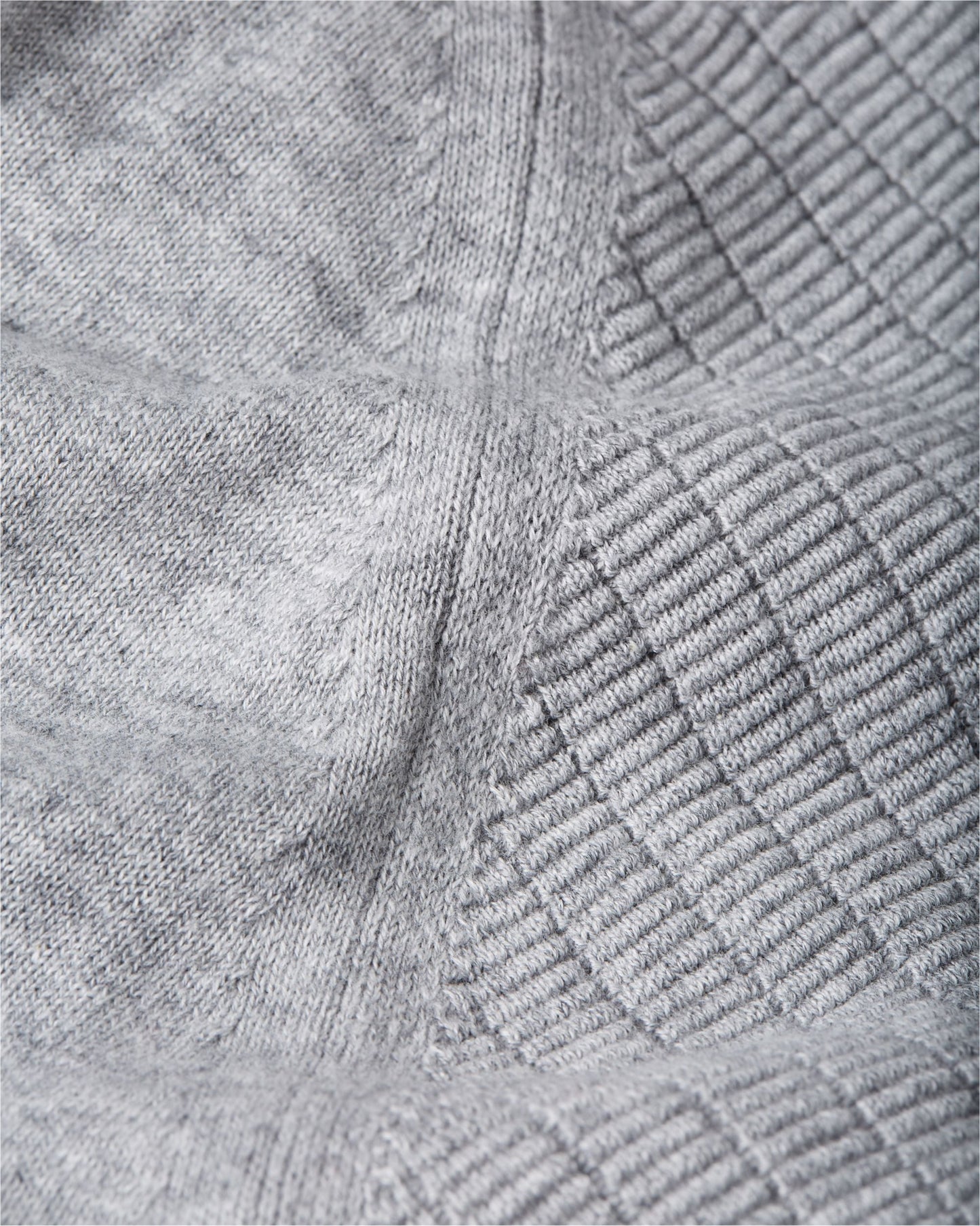 Calvin Klein Structured Raglan Sweater Mid Grey