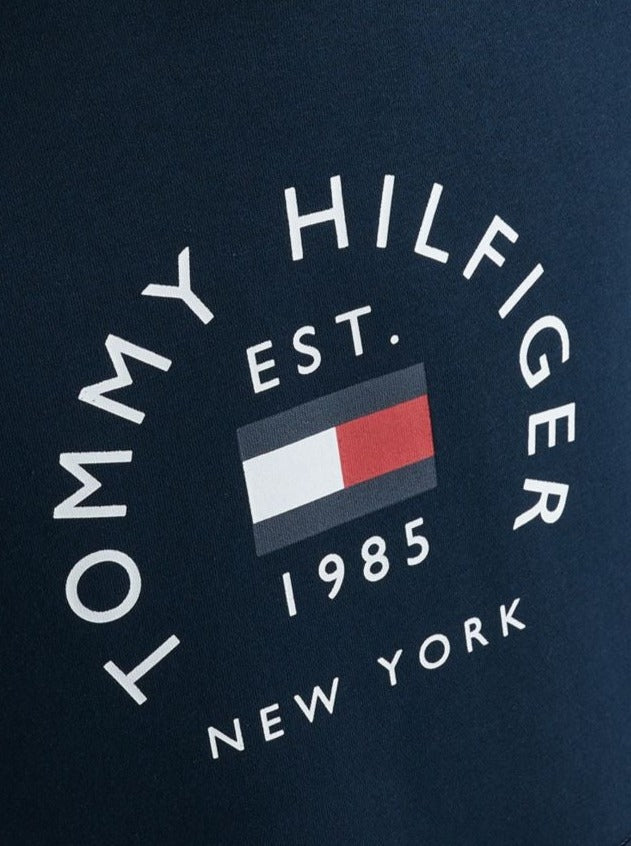 Tommy Hilfiger Hilfiger Flag Arch T-Shirt Desert Sky