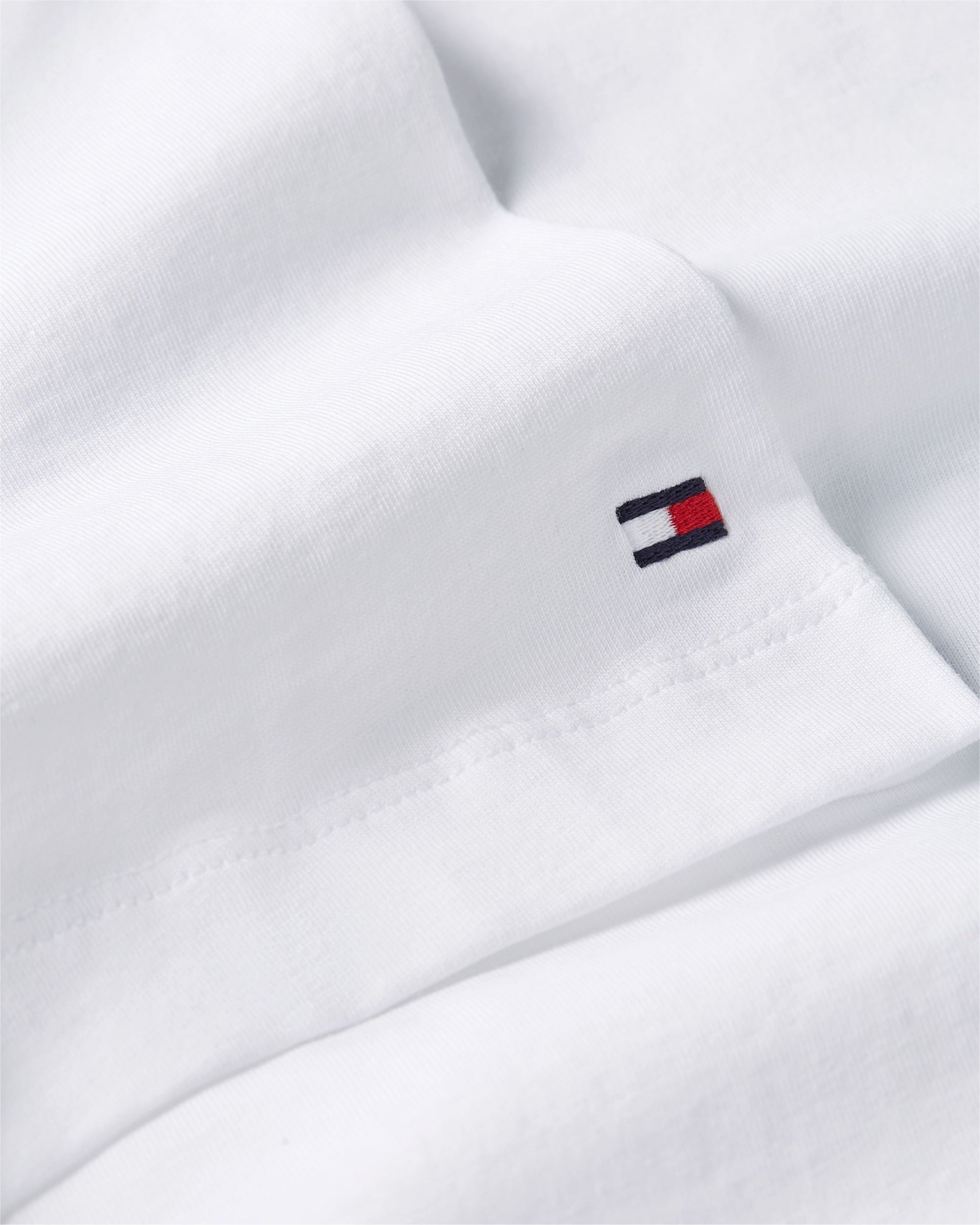 Tommy Hilfiger Hilfiger Flag Arch T-Shirt White