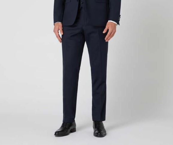 Remus Uomo Paco Tuxedo Suit Trousers Navy