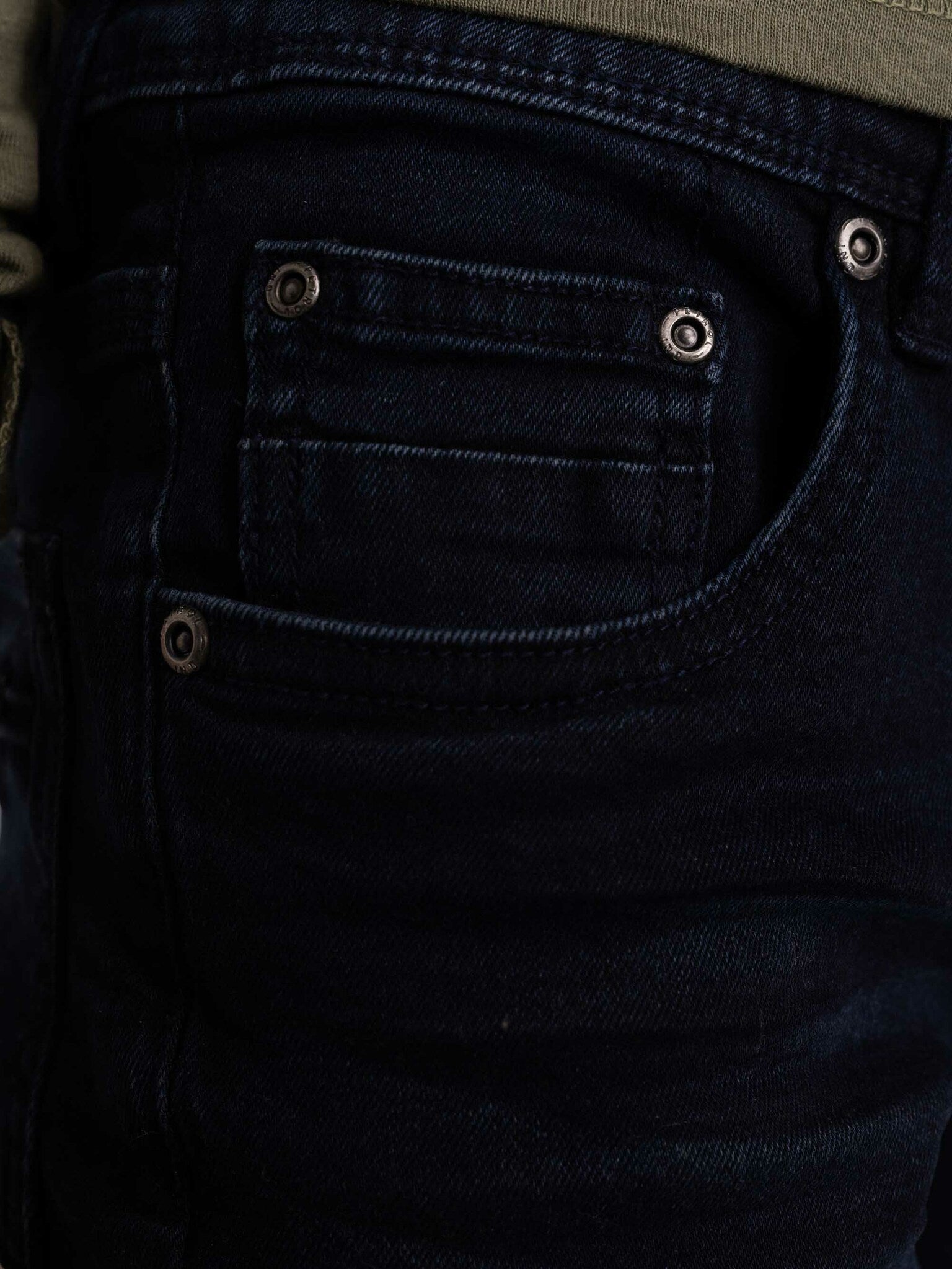 Petrol Industries Boys Nolan Narrow Fit Denim Blue Black