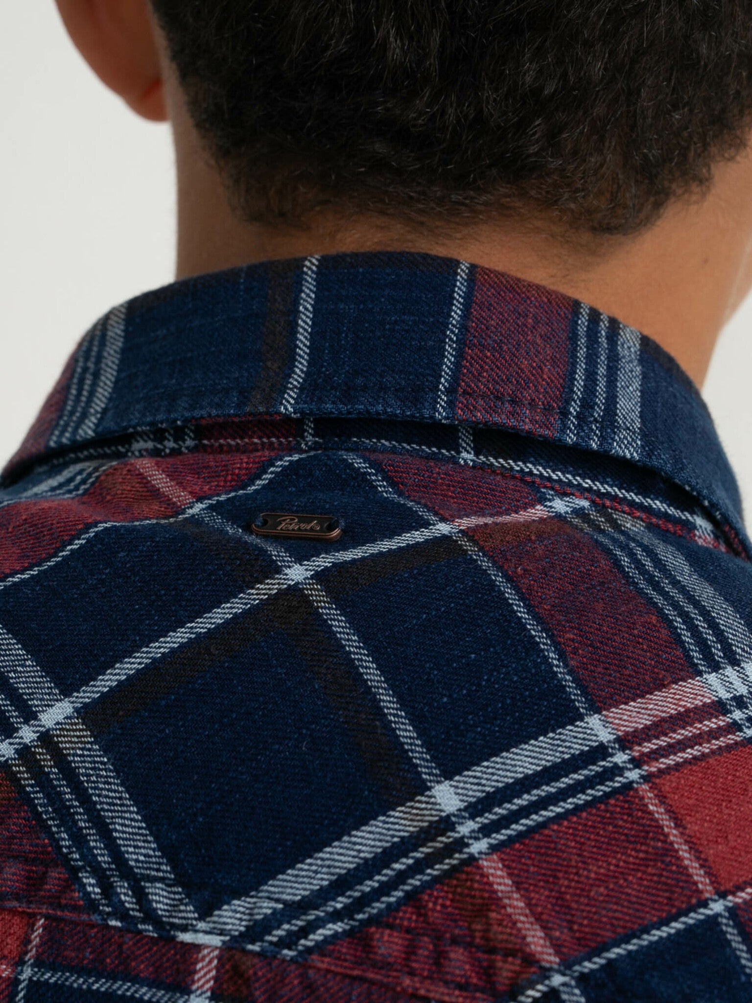 Petrol Industries Boys Check Shirt Spice Red
