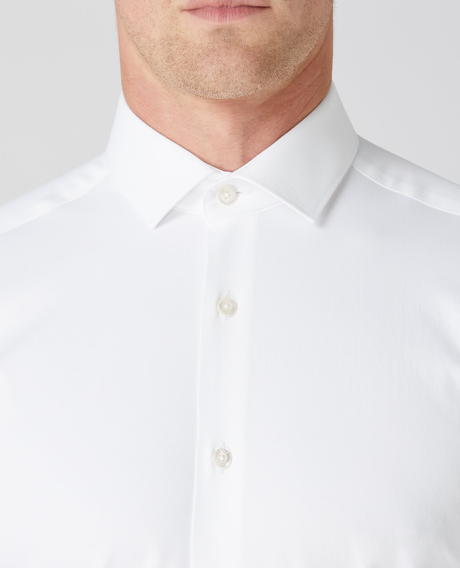 Remus Uomo Kirk Slim Fit Formal Shirt White