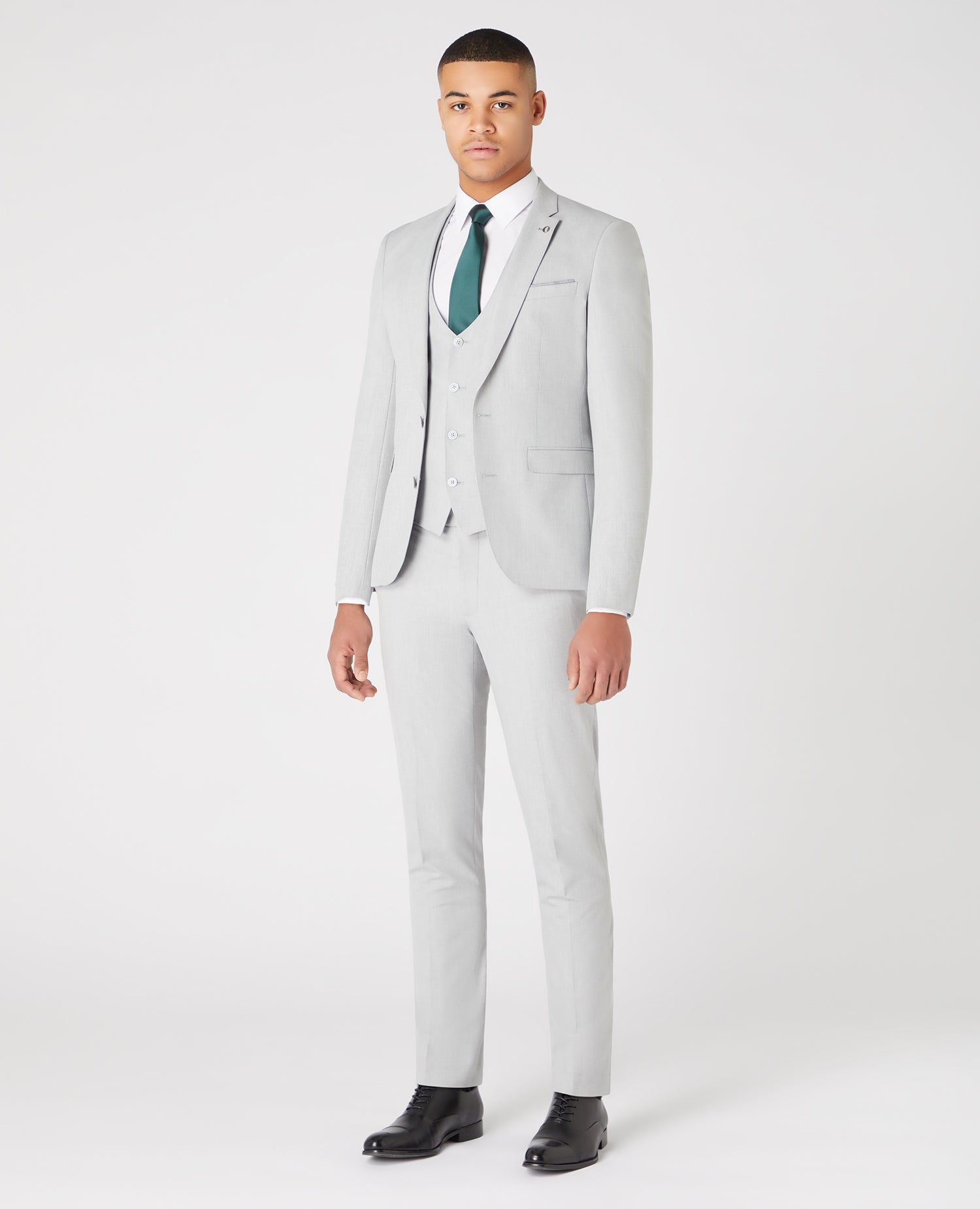 Remus Uomo Laurino Waistcoat Light Grey