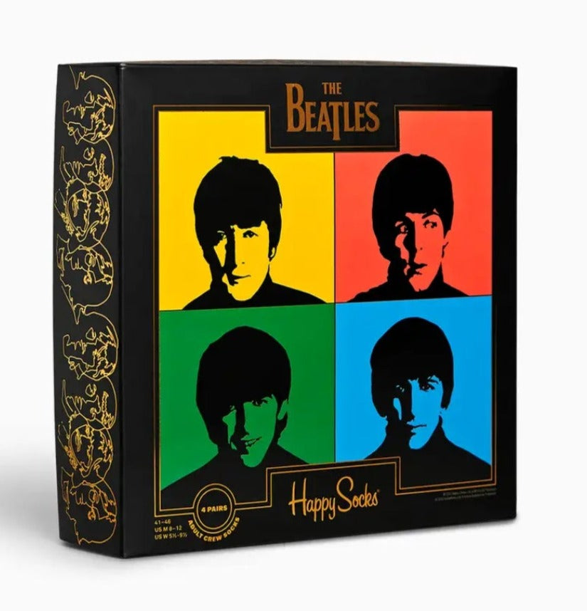 Happy Socks Beatles 4 Pack Sock Gift Set